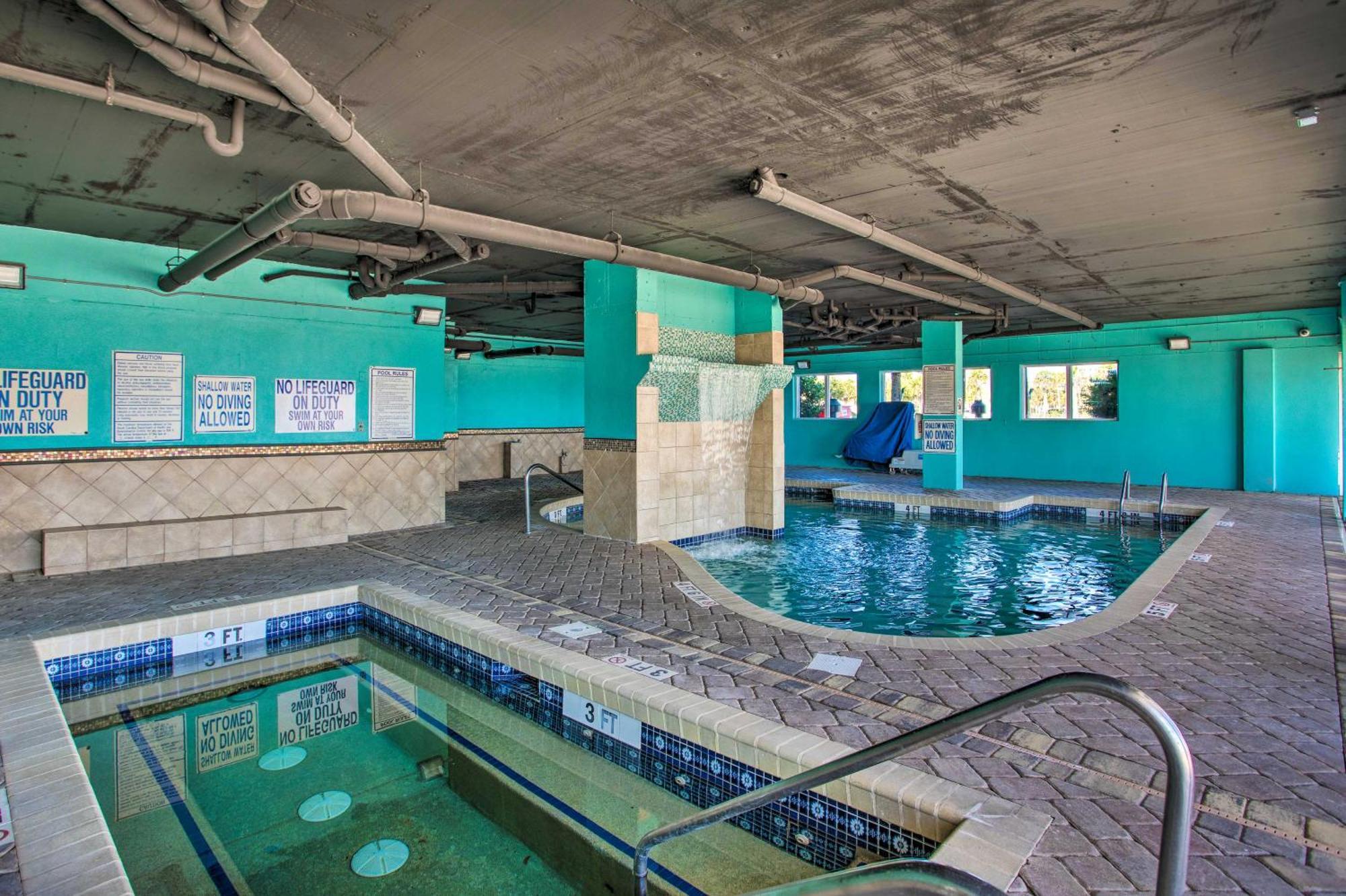 Oceanfront Condo With Huge Balcony Walk To Skywheel Myrtle Beach Exteriör bild