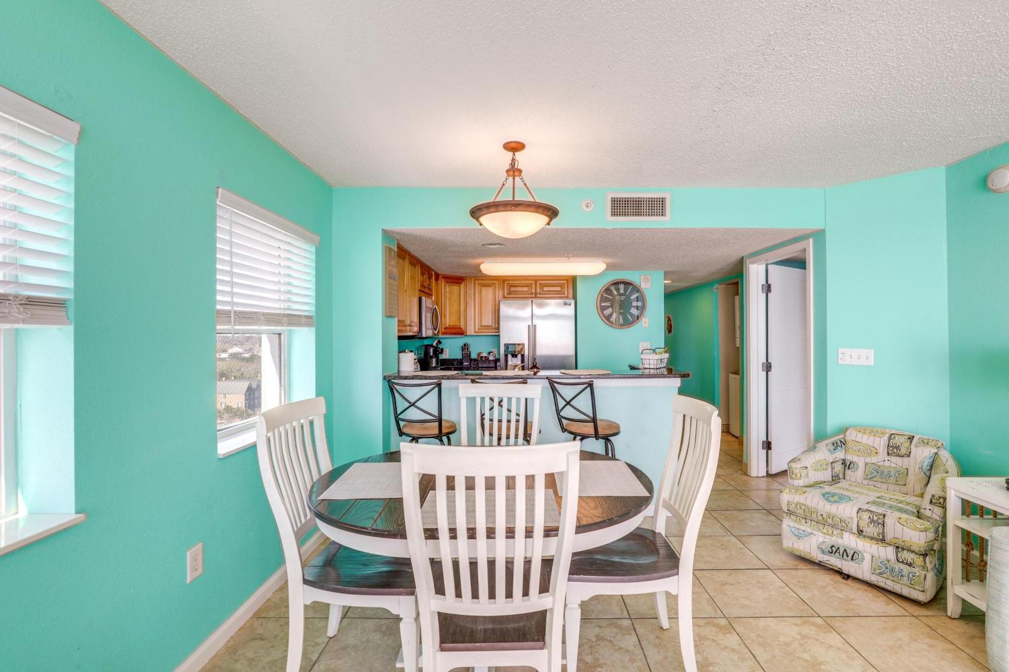 Oceanfront Condo With Huge Balcony Walk To Skywheel Myrtle Beach Exteriör bild
