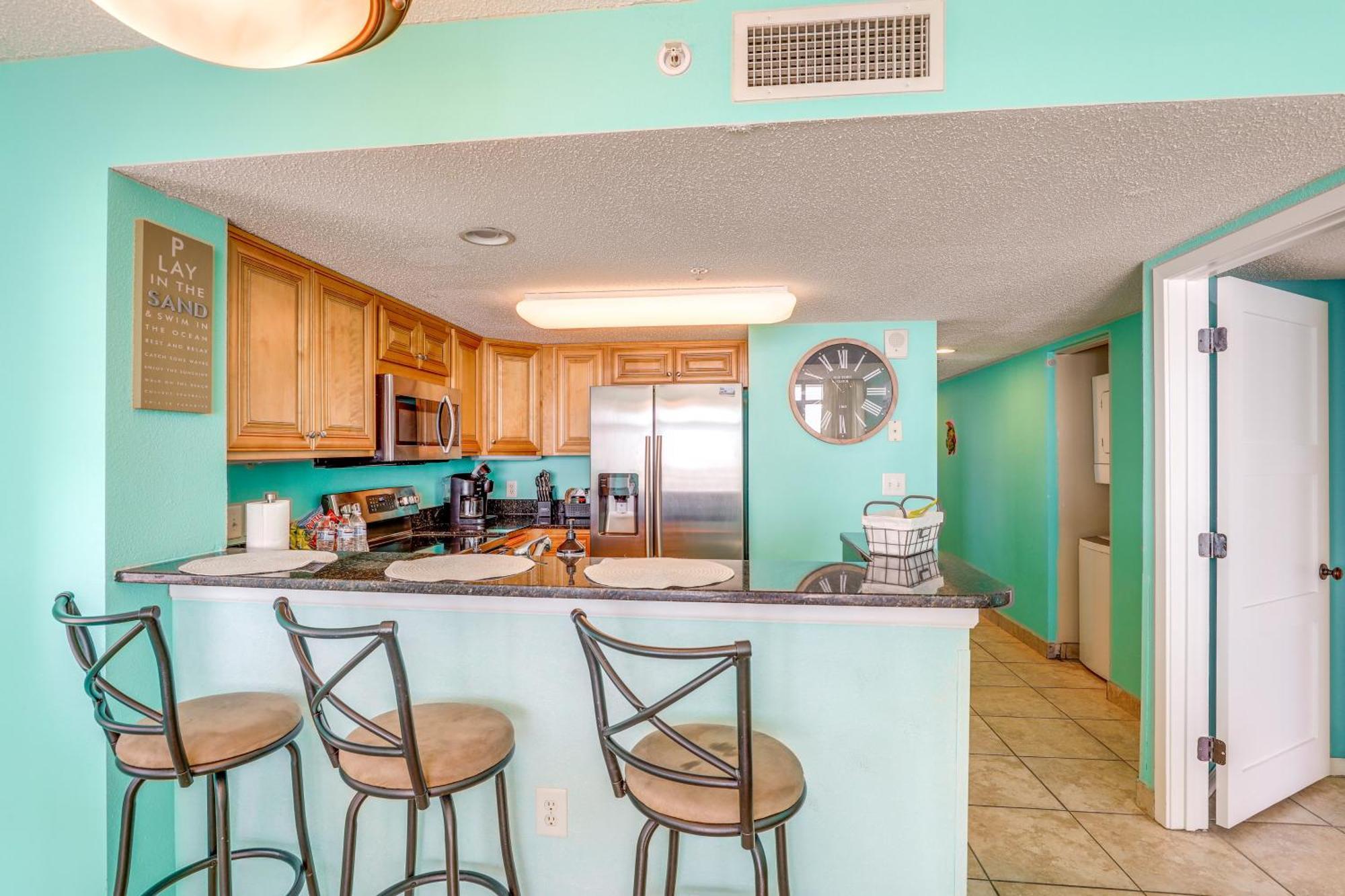 Oceanfront Condo With Huge Balcony Walk To Skywheel Myrtle Beach Exteriör bild